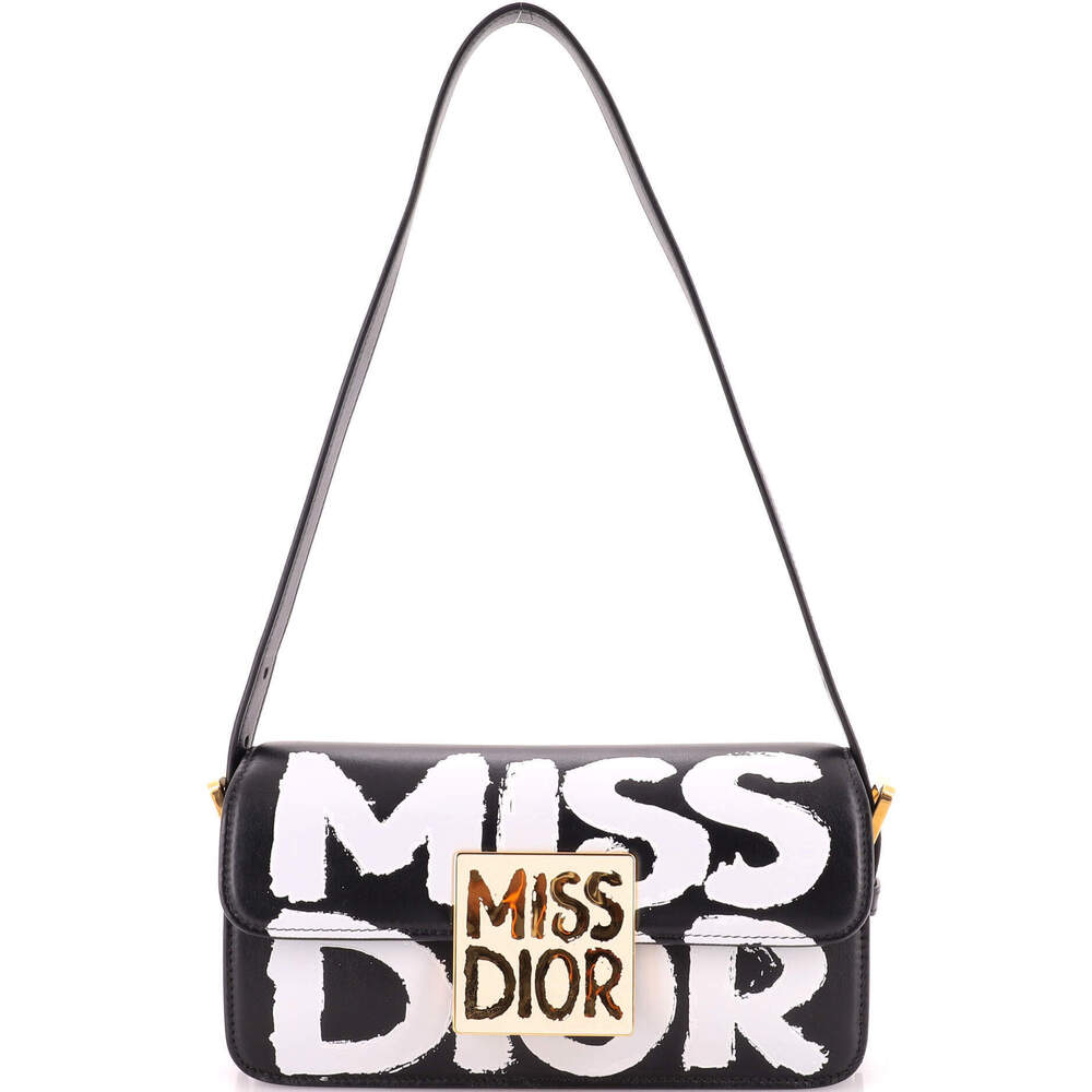 Christian Dior Graffiti Miss Dior Flap Bag